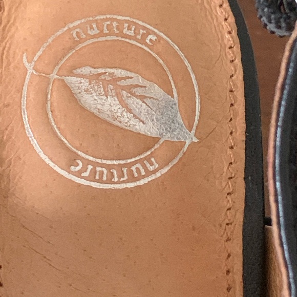 Nurture Shoes Black Soft Leather 5.5M Slingback - Picture 5 of 7